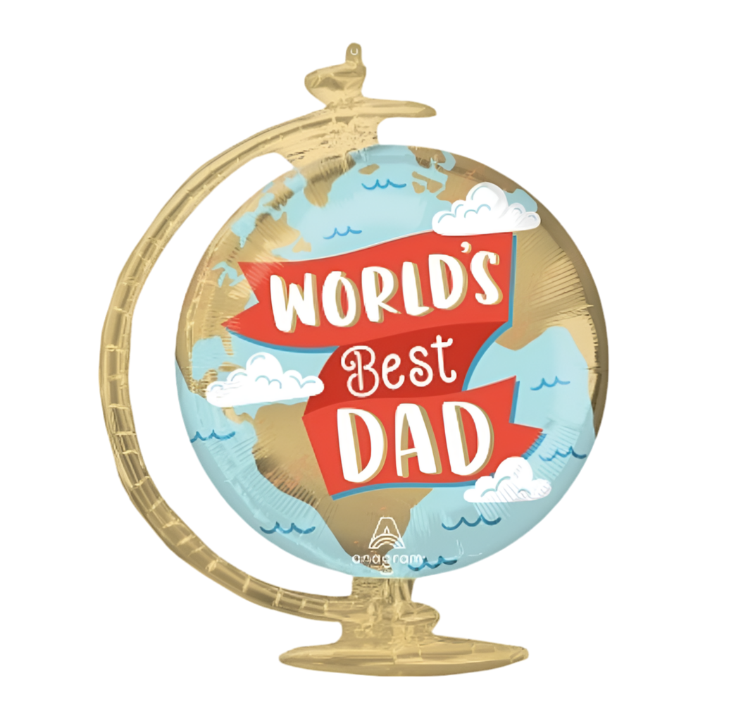Anagram 23" World’s Best Dad Globe