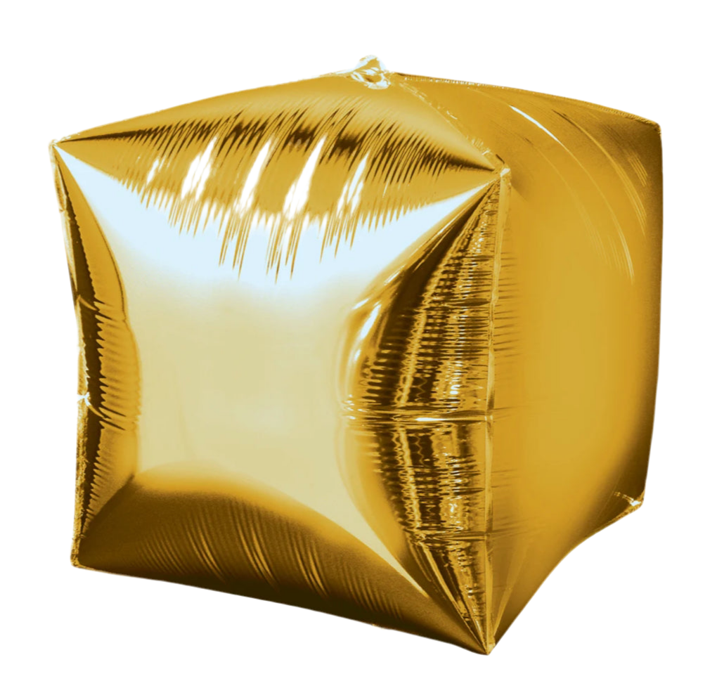 Anagram 15" Gold Cubez (FLAT)