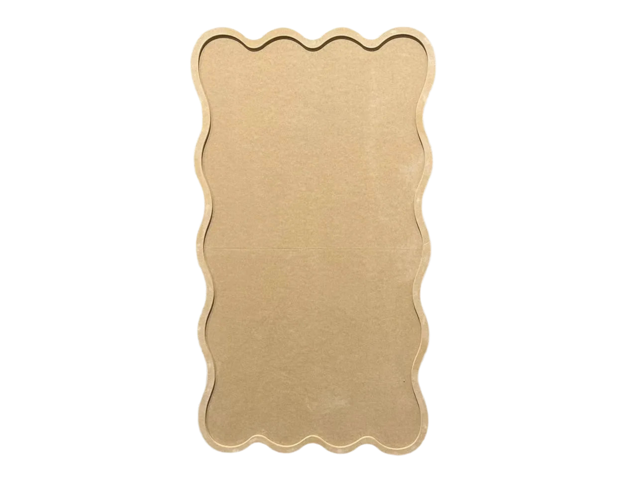Double Layered Wavy Backdrop 6’