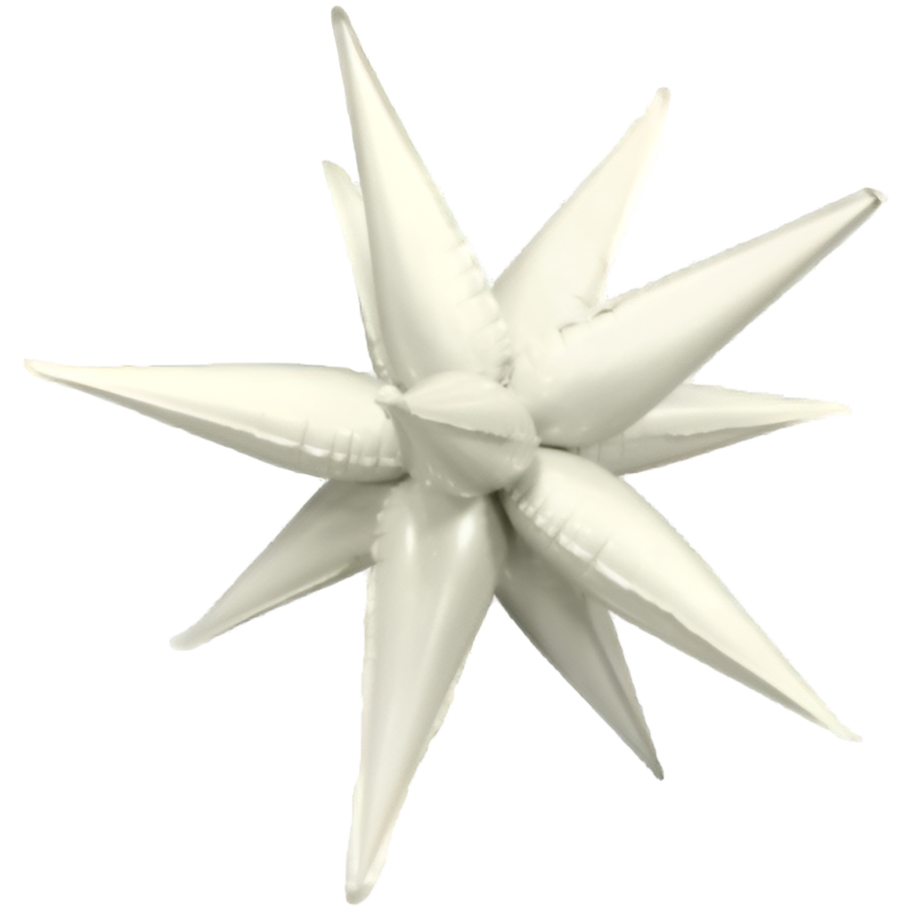 26” Cream White Starburst