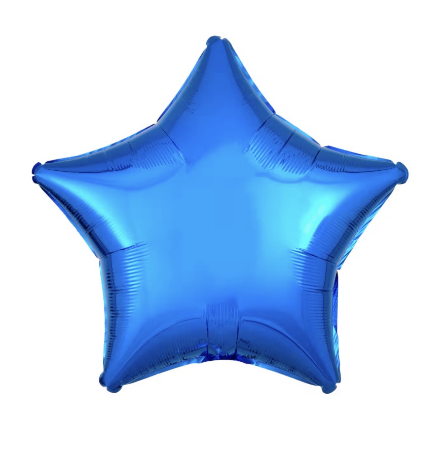 36” Jumbo Star - Royal Blue (FLAT)