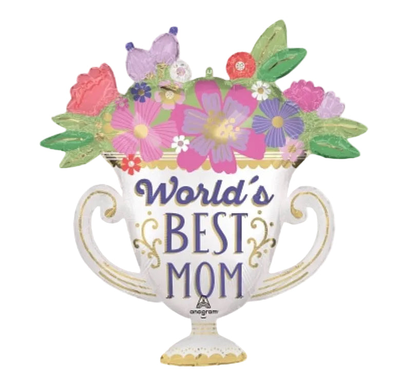 Anagram 30” Satin World’s Best Mom Trophy