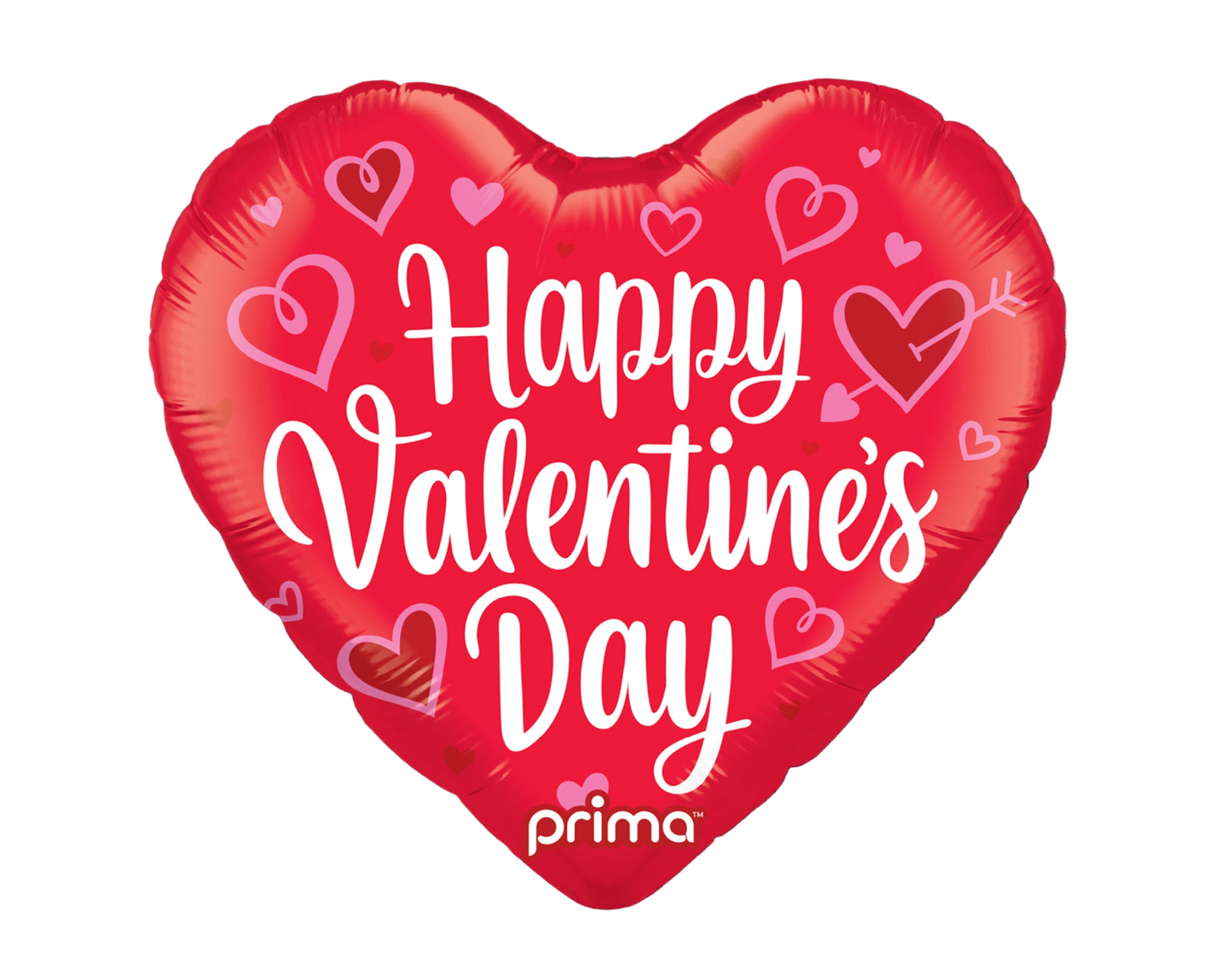PRIMA 18" Heart Happy Valentine's Day Whimsy Hearts