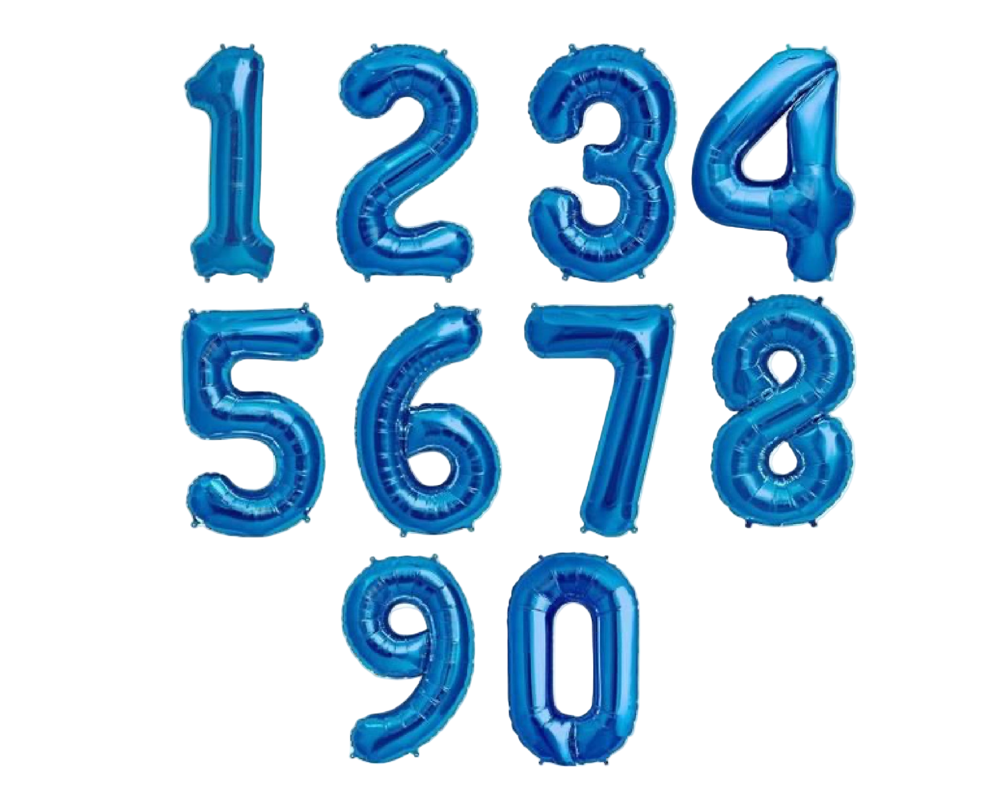 Party America 16" Blue Numbers