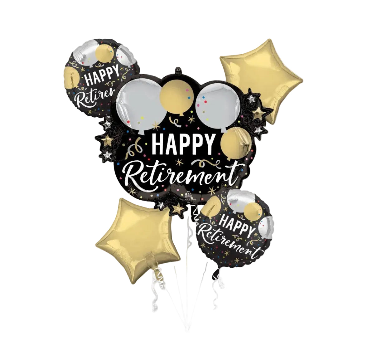 Anagram Retirement Balloon Bouquet