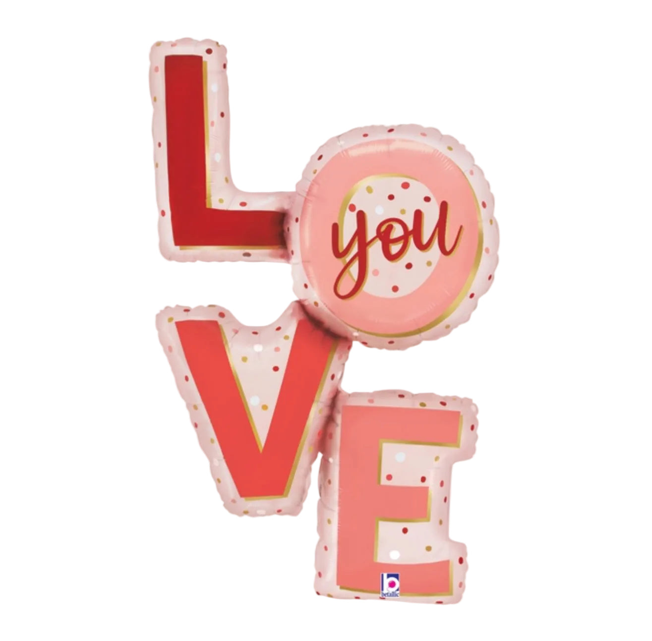 Betallic 41" Love You Pink Blush