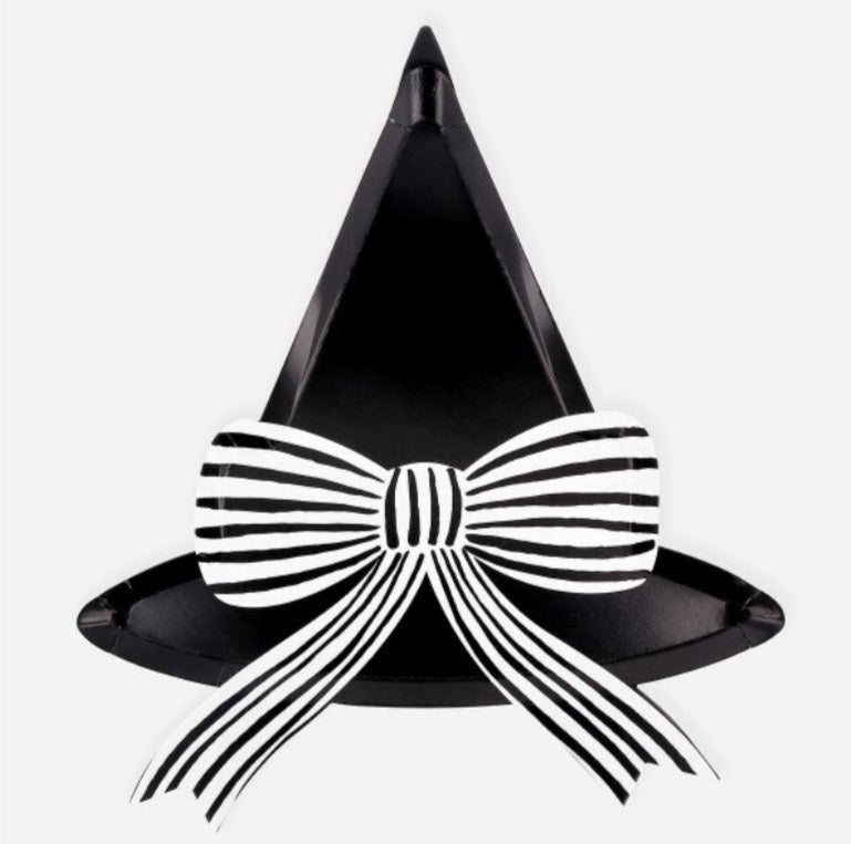Witch Hat Plates (x 8)