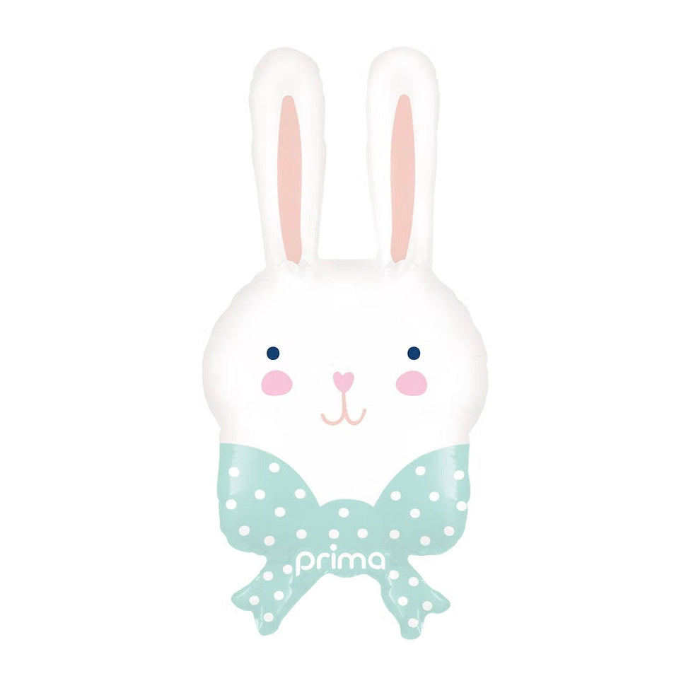 Prima 12" Sweet Bunny Head 2ct (AIR-FILL ONLY)