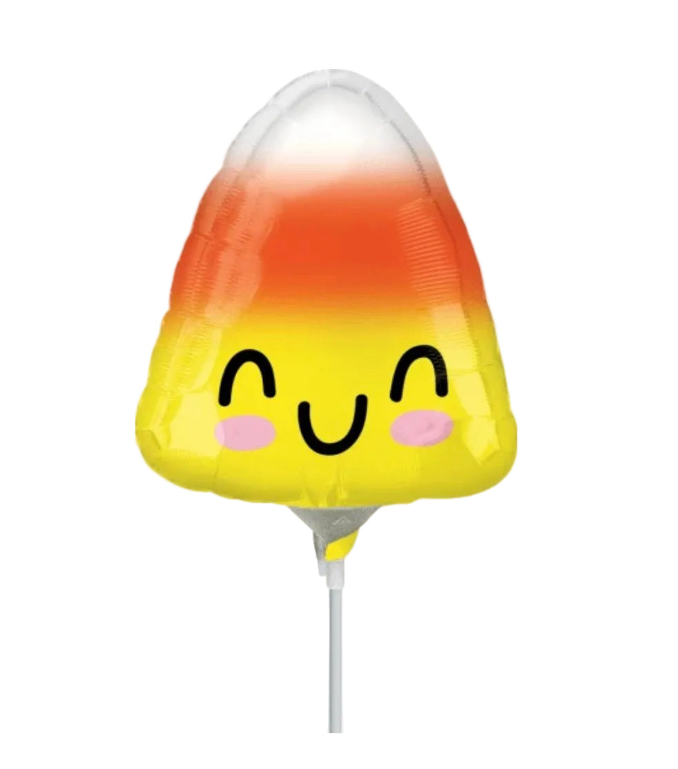 Anagram 14" Candy Corn Ombre Foil Balloon Mini Shape (AIR-FILL ONLY / FLAT)