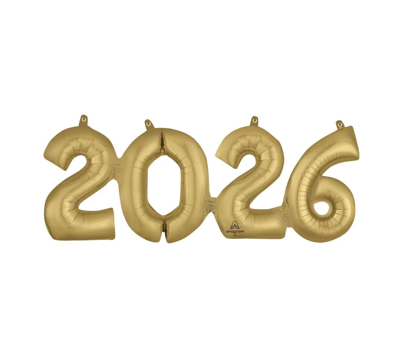 Anagram 24" 2026 Block Phrase - White Gold (AIR-FILL ONLY)