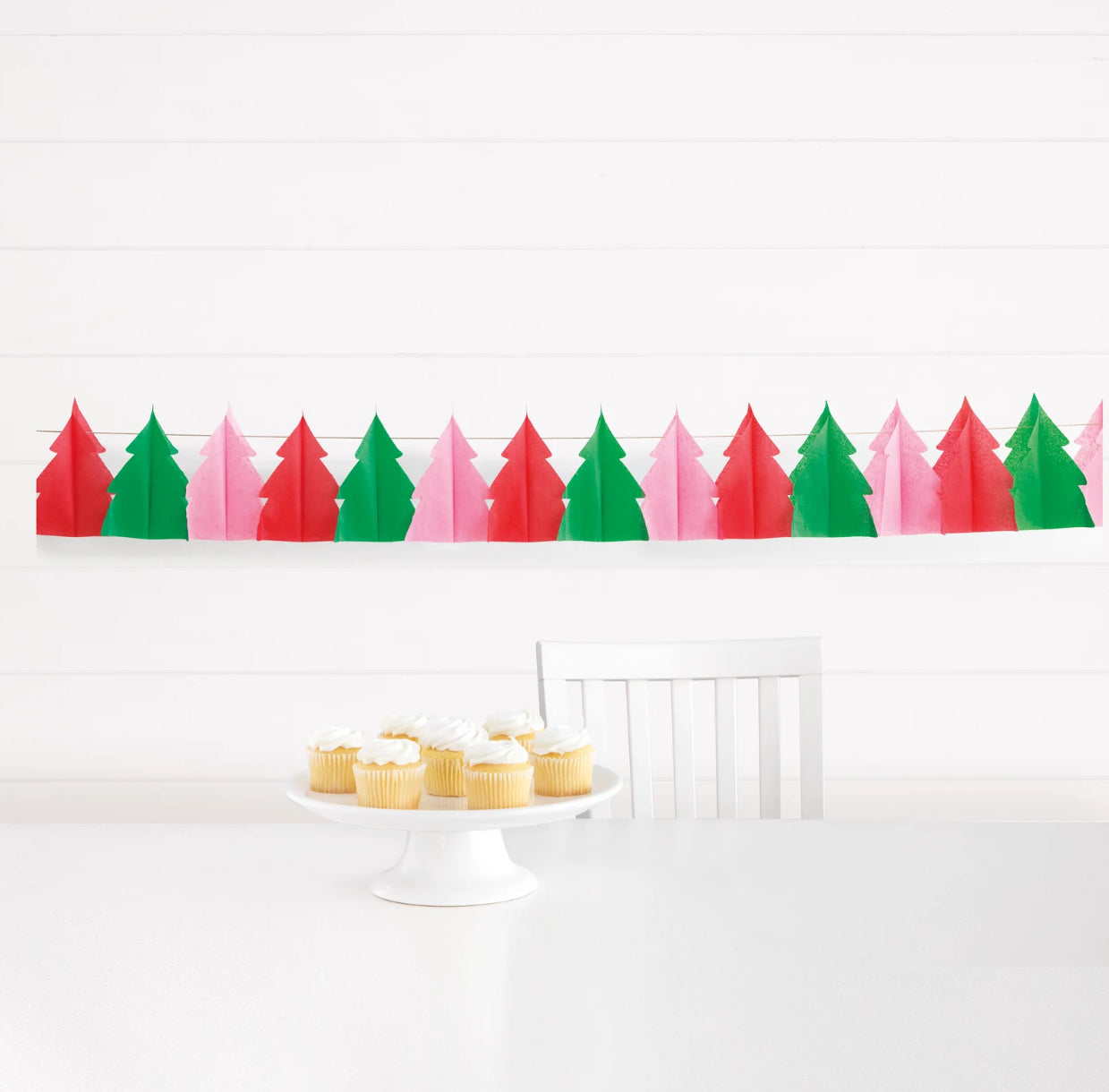 UNIQUE Vibrant Christmas Tinsel Garland