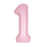 Party America 34" Pastel Pink Jumbo Numbers