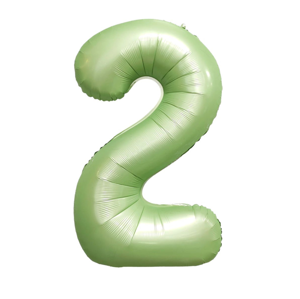 34" Sage Foil Balloon Number