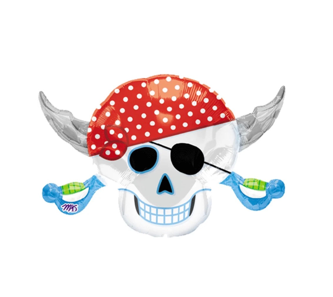 Anagram 28" Pirate Skull Balloon