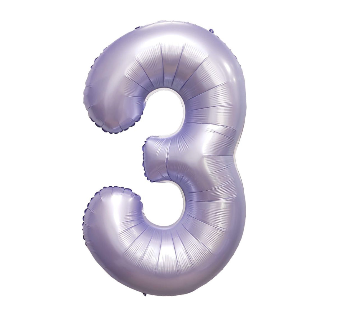 34" Lavender Foil Balloon Number