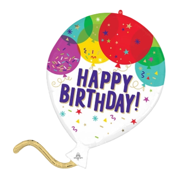 Anagram 26" Happy Birthday Balloon