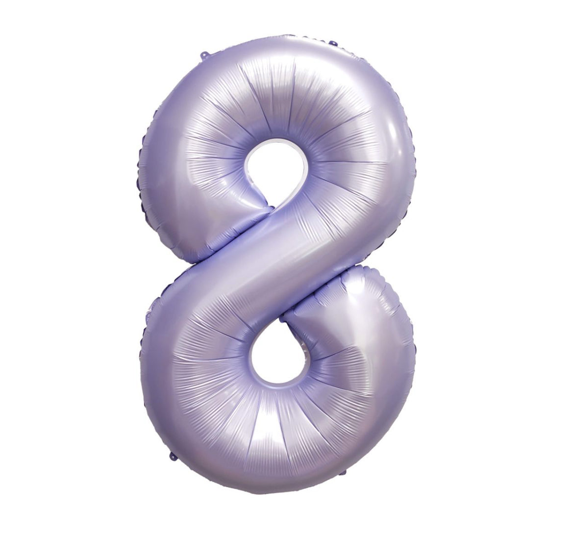 34" Lavender Foil Balloon Number