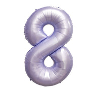 34" Lavender Foil Balloon Number