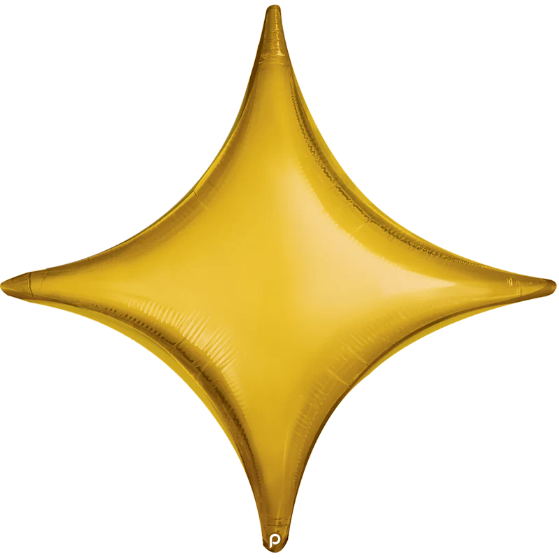 18” Gold Star Point (5pc)