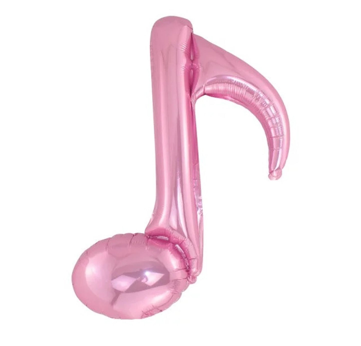 18” Pastel Pink Musical Note Balloon (AIR-FILL ONLY / FLAT)