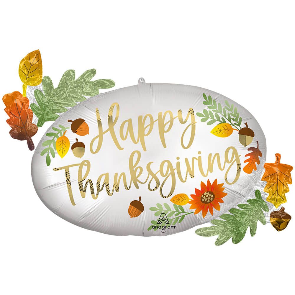 Anagram 32" Thanksgiving Oval Marquee