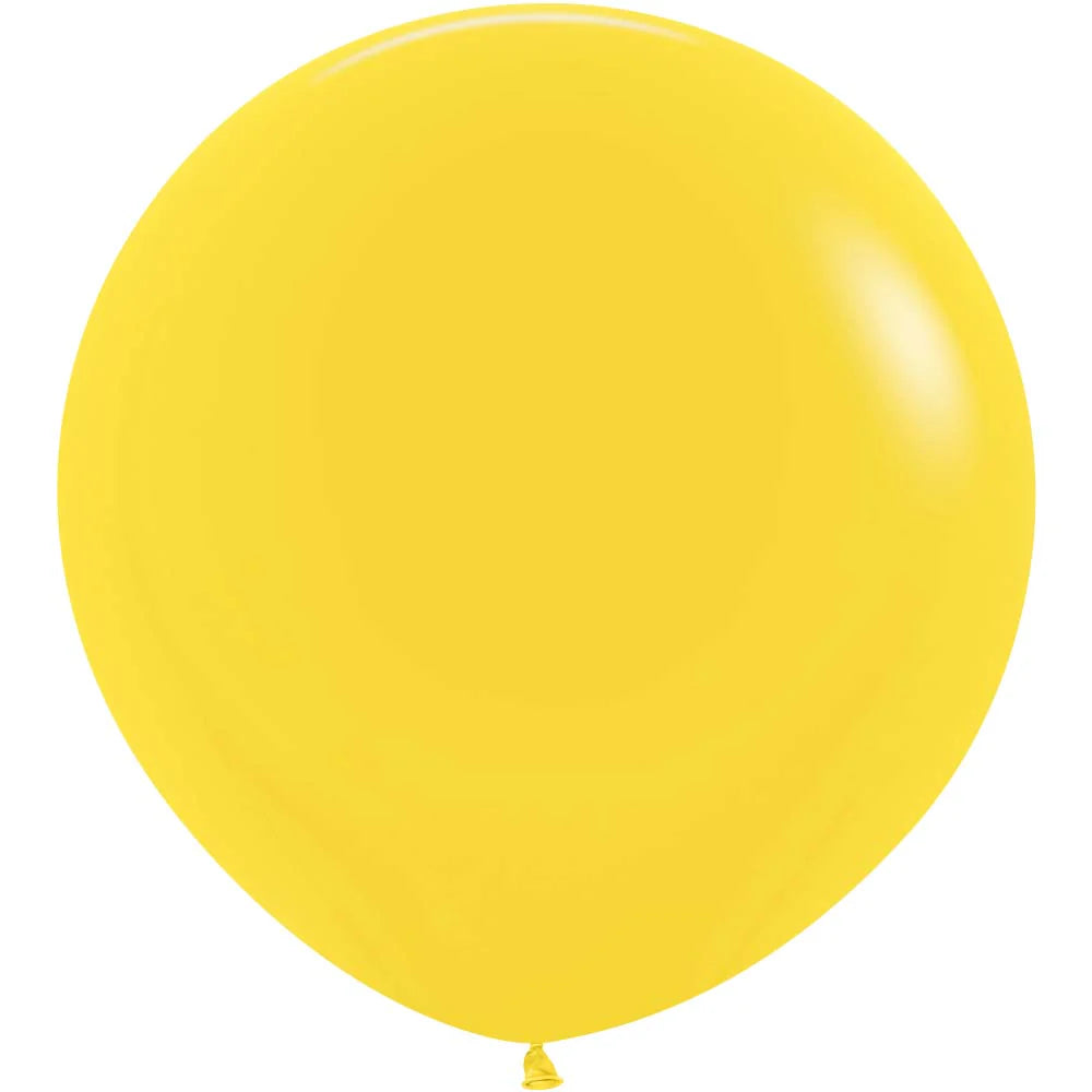 SEMPERTEX 36" Latex Fashion Yellow 2ct