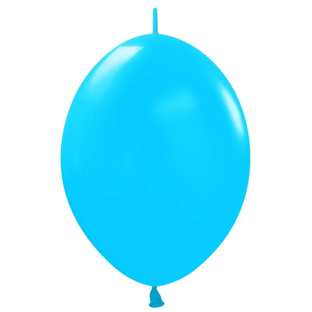 SEMPERTEX 6" Link-o-loon Fashion Blue 50ct