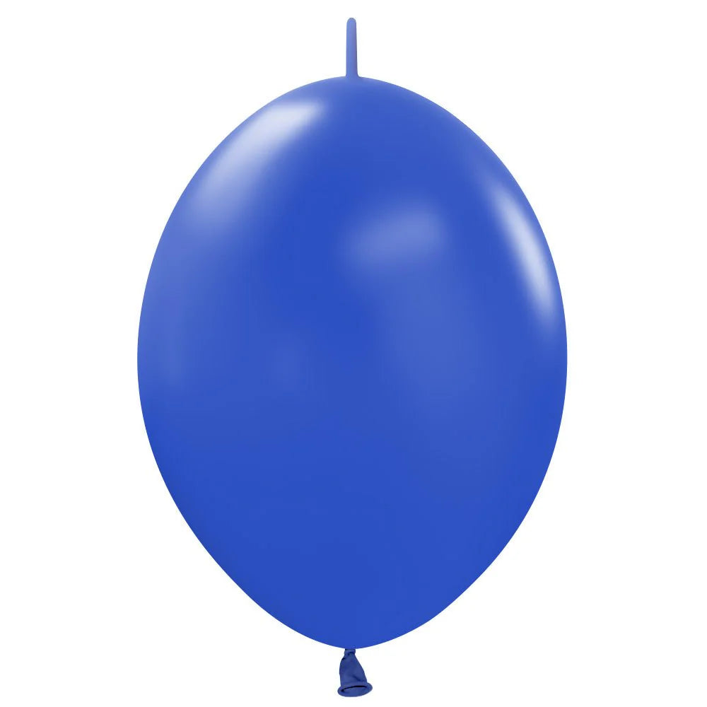 SEMPERTEX 6" Link-o-loon Fashion Royal Blue 50ct