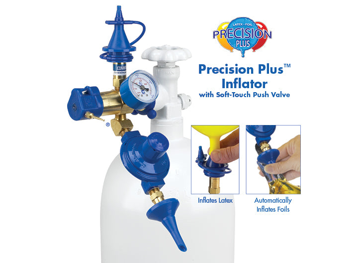 PremiumConwin Precision Plus Inflator Soft Touch Push Valve