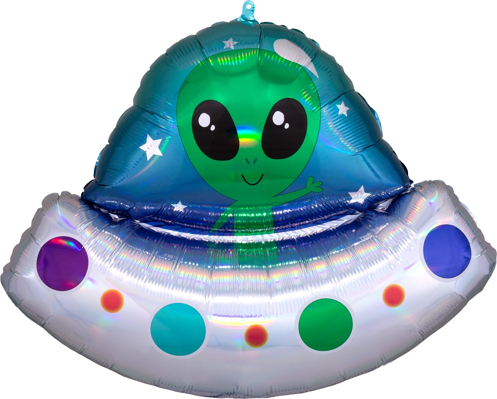 Anagram 28" Alien Space Ship Balloon