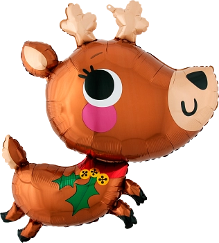 Anagram 30" Adorable Reindeer Balloon