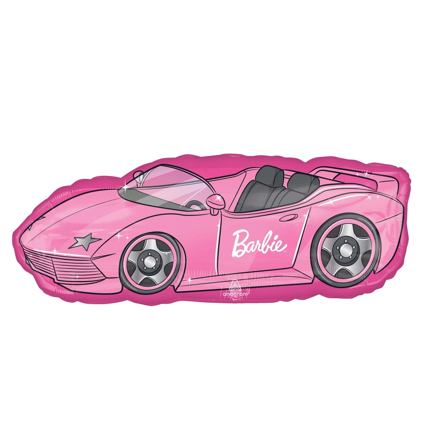 Anagram 37" Barbie Roadster Balloon