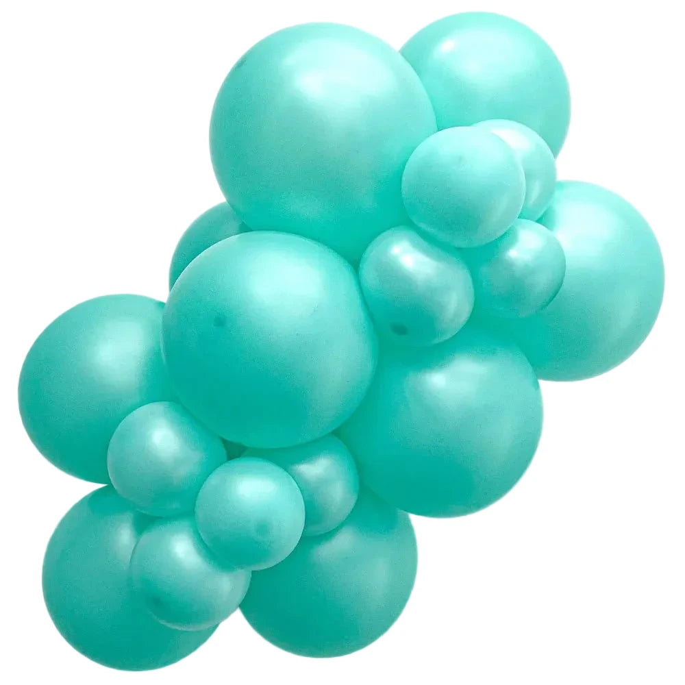 TUFTEX 11" Latex Metallic Seafoam 100ct