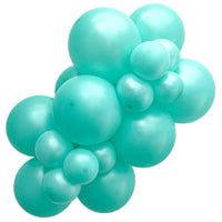 TUFTEX 11" Latex Metallic Seafoam 100ct