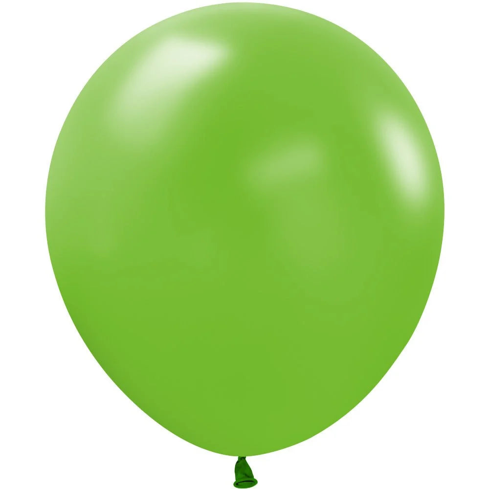 SEMPERTEX 18" Deluxe Key Lime Latex Balloons 25ct