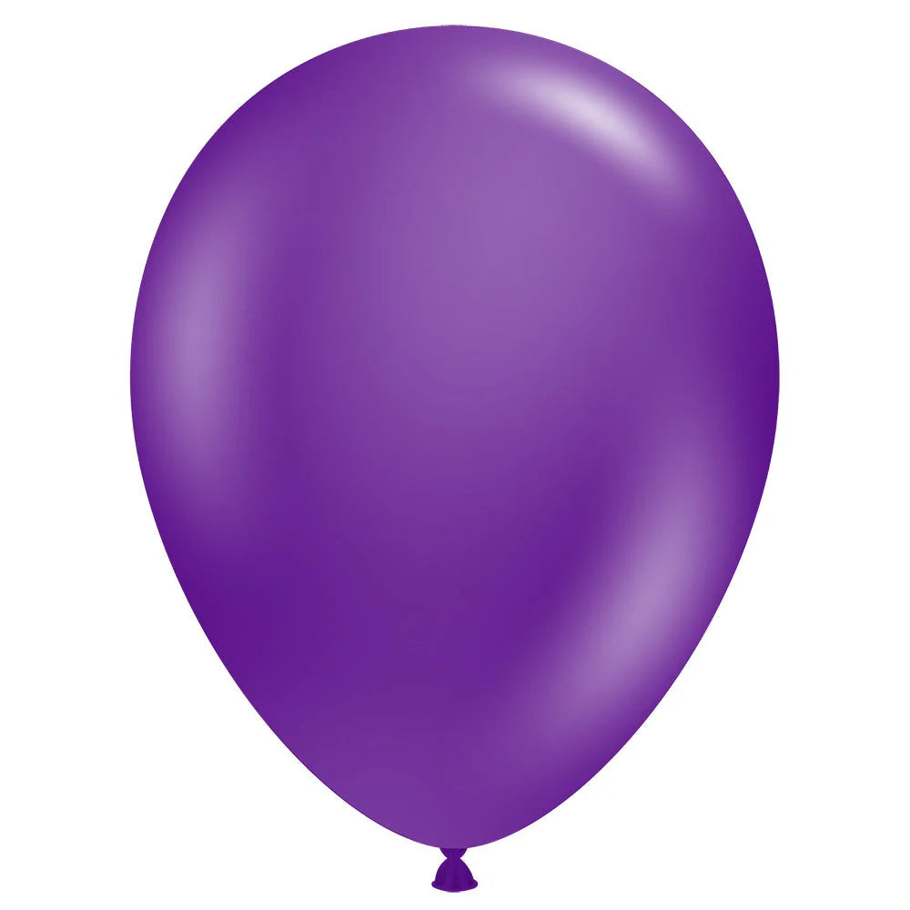 Tuftex 5" Latex Plum Purple 50ct