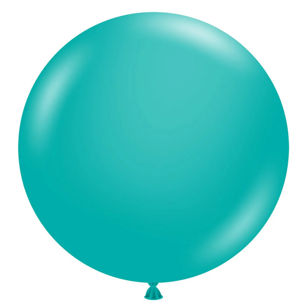 Tuftex 17" Latex Teal 50ct