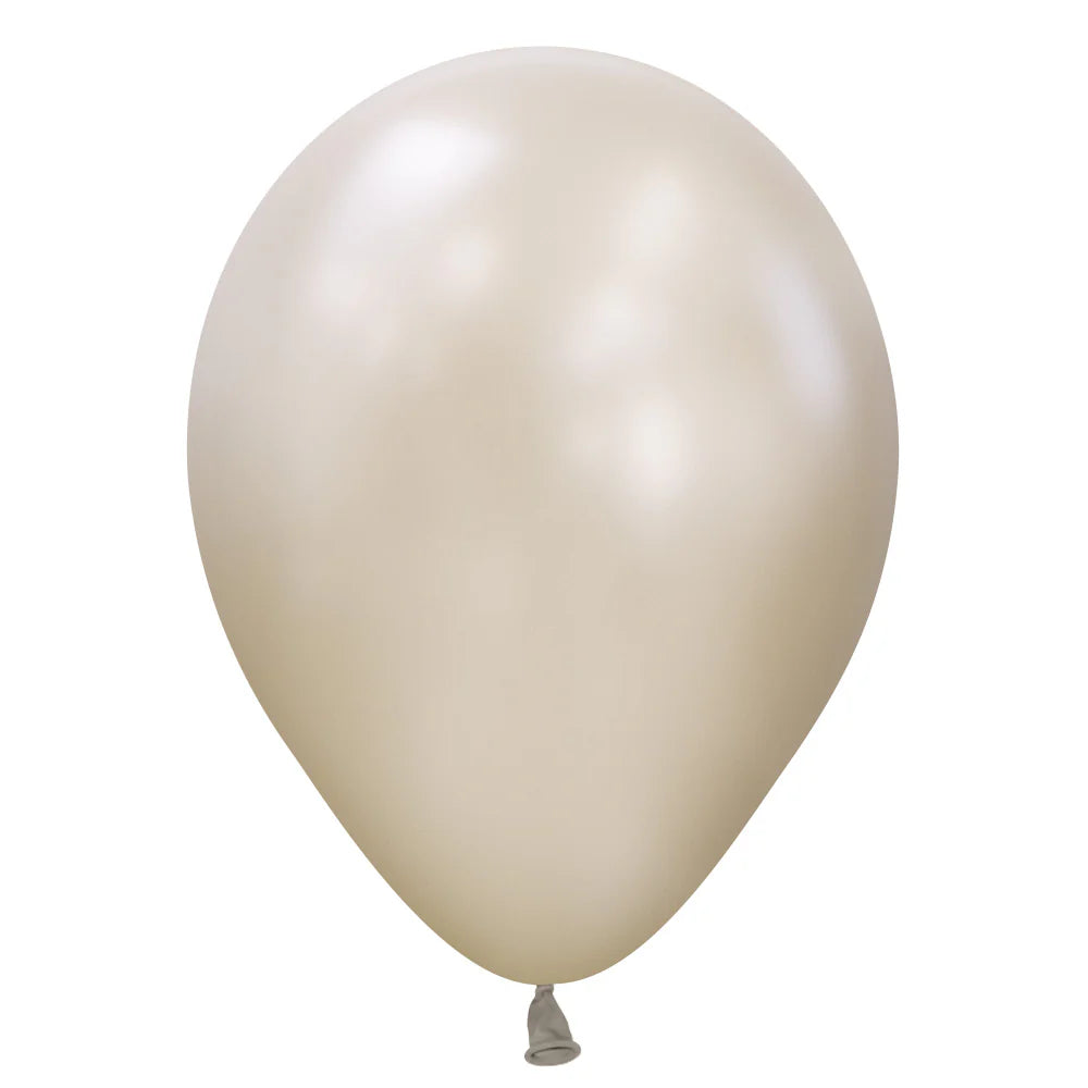 Sempertex 5″ Silk Cream Pearl 100ct