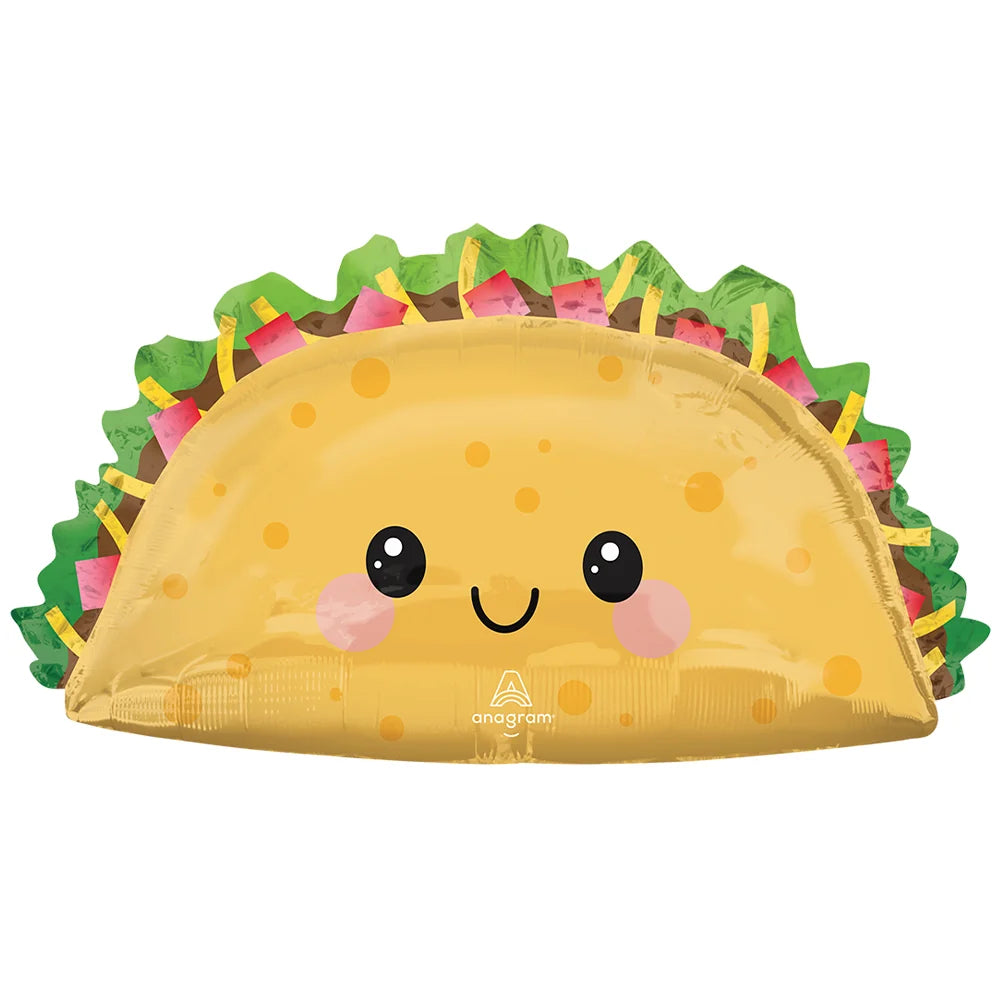 Anagram 33" Taco Time Foil Balloon