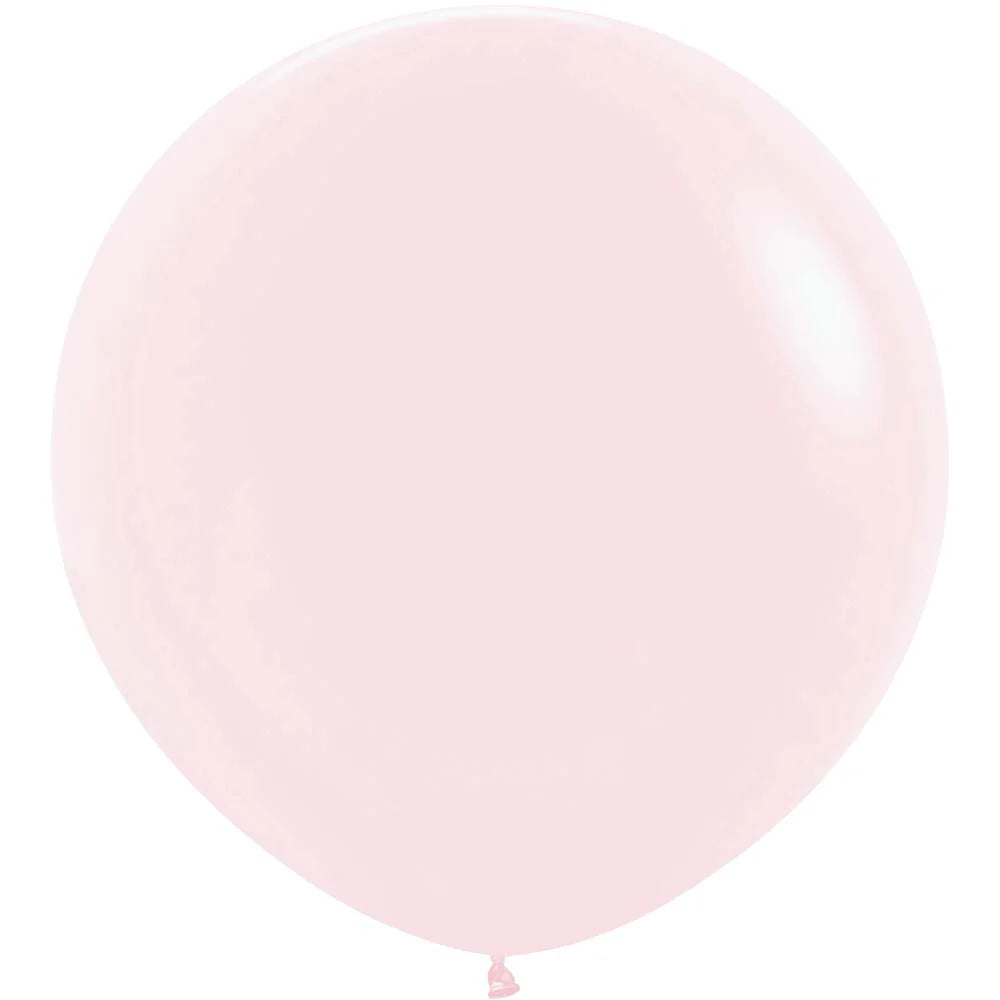 Betallatex 24" Pastel Matte Pink 10ct