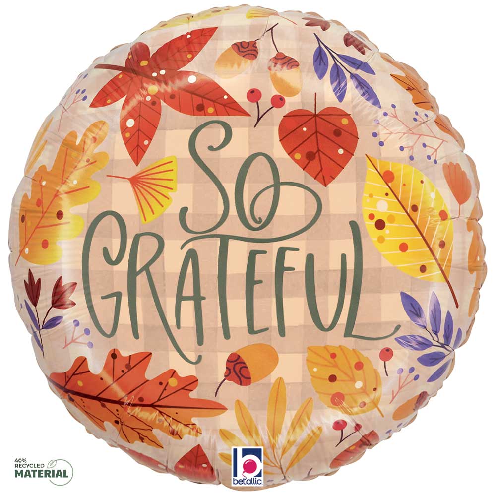Betallic 18" So Grateful Fall Leaves