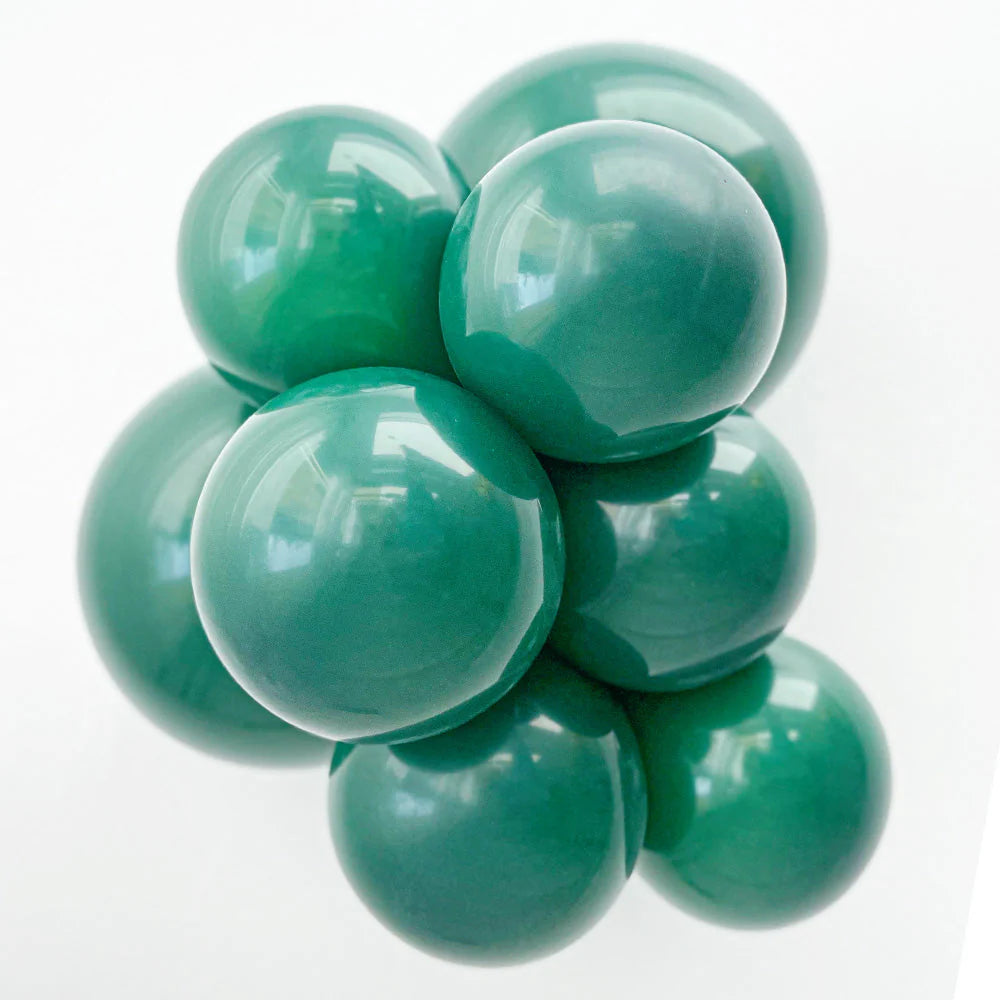 Tuftex 11" Latex Crystal Emerald Green 100ct