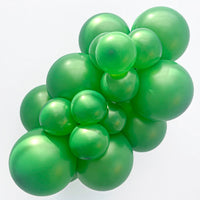 Tuftex 11" Latex Metallic Green 100ct