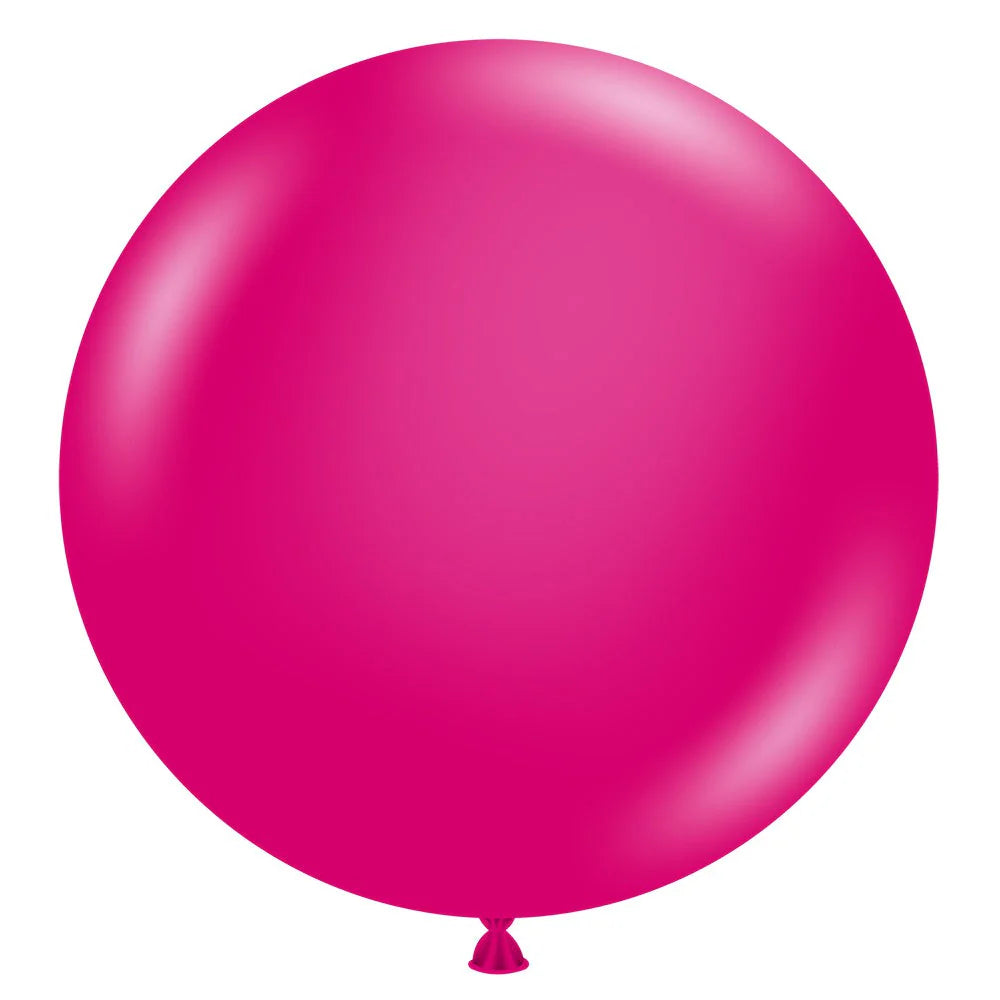 Tuftex 24" Crystal Magenta Latex Balloon