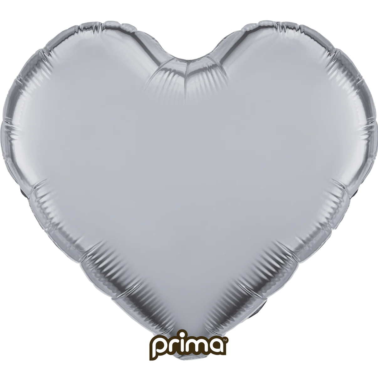 9” Silver Heart (6pc)