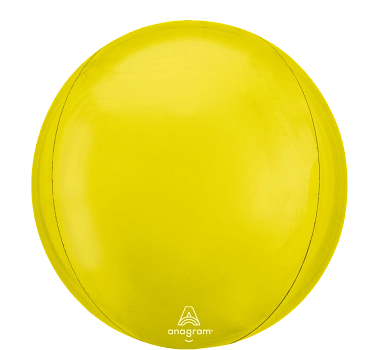 Anagram 15" Vibrant Yellow Orbz