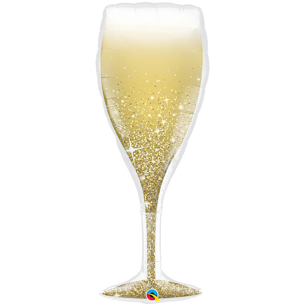 Qualatex 39" Celebrate Champagne Glass Balloon