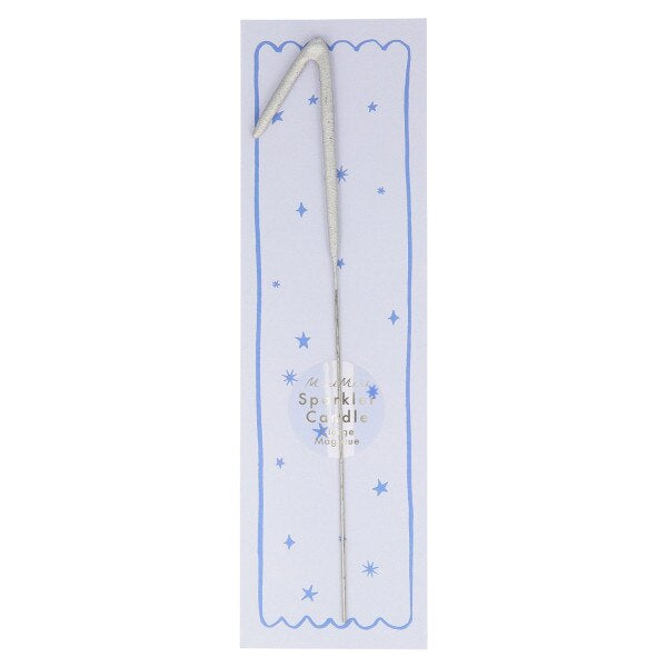 MERI MERI Silver Sparkler 1 Candle