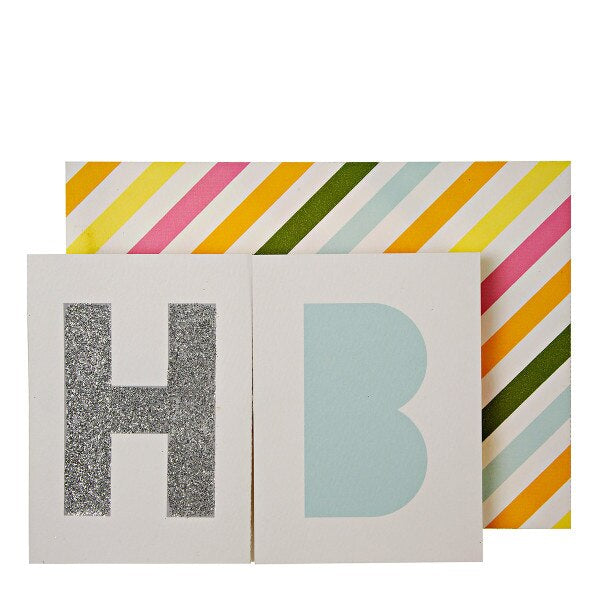 MERI MERI Birthday Banner Card