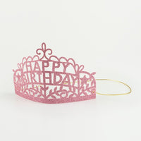 MERI MERI Wearable Pink Tiara Birthday Card